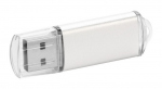 Недорогая USB флешка под гравировку, цвета металлик